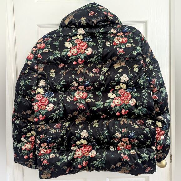 RARE NEW NWT STAUD Ace Floral Puffer Jacket Size Small - Picture 6 of 11